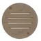 Ekena Millwork Round Gable Vent Louver, Functional, 12"W x 12"H x 1 1/8"P GVRO12F - alternate 3